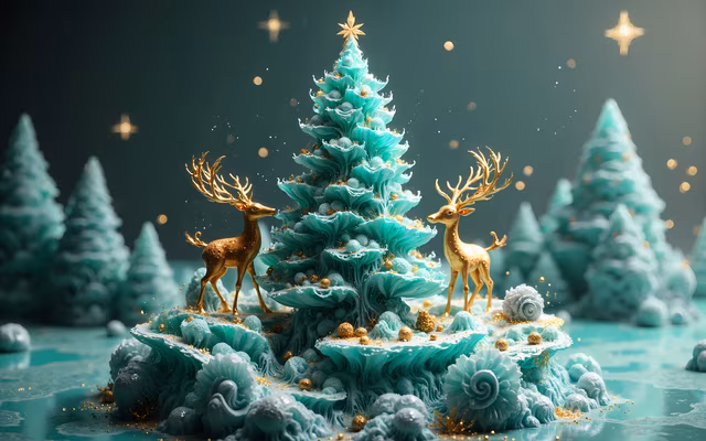 Frosty Christmas Fantasy