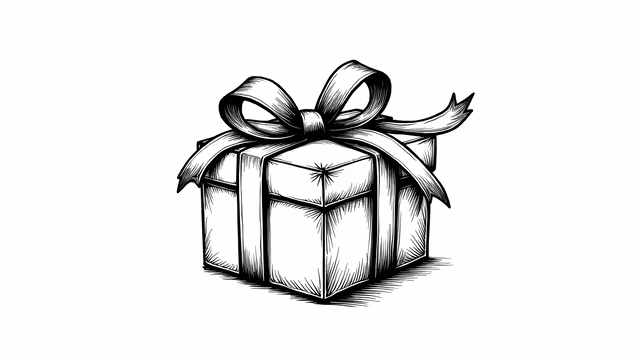 Gift Box Illustration
