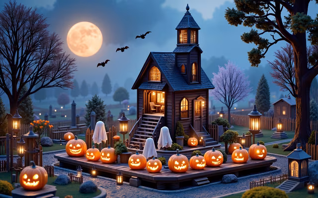 Halloween Haunted House