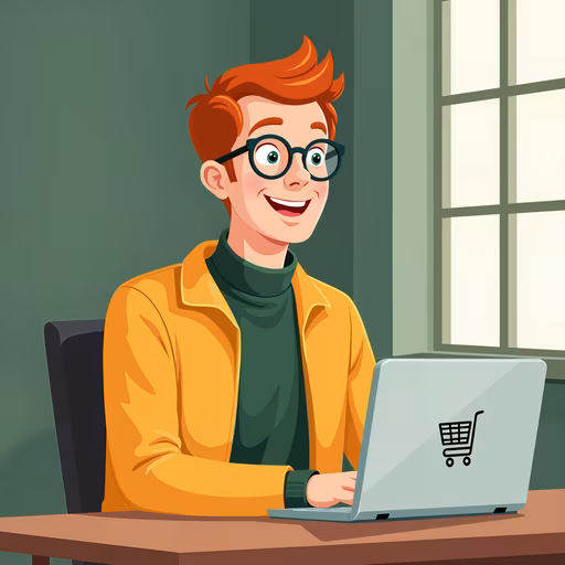 Online Shopping Illustration