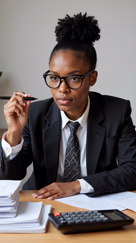 Professional Woman in Suit