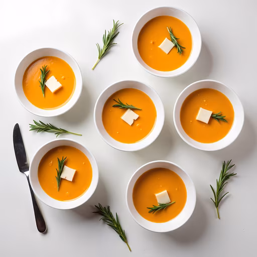 Pumpkin Soup Arrangement