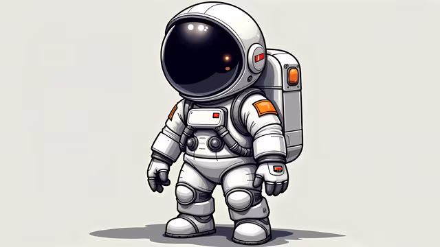 Space Explorer Illustration
