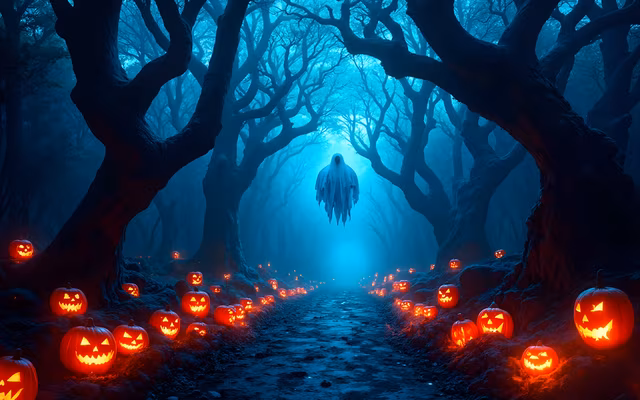 Spooky Halloween Path
