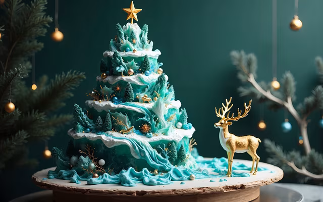 Winter Wonderland Cake