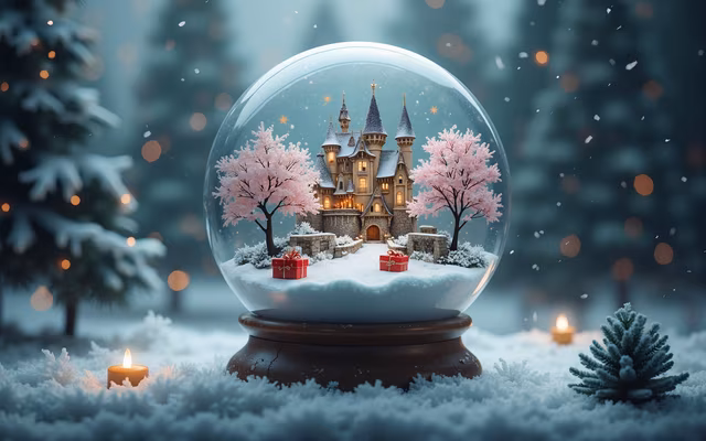 Winter Wonderland Snow Globe