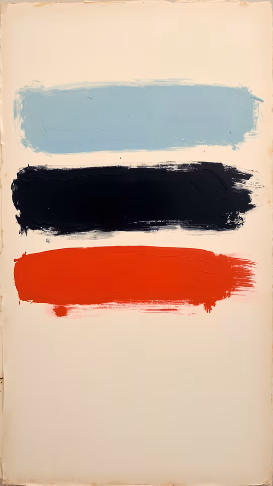 Abstract Brushstrokes