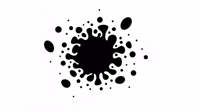 Abstract Ink Splash