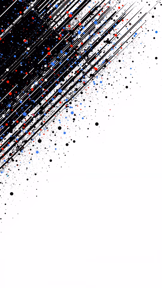 Abstract Lines and Dots