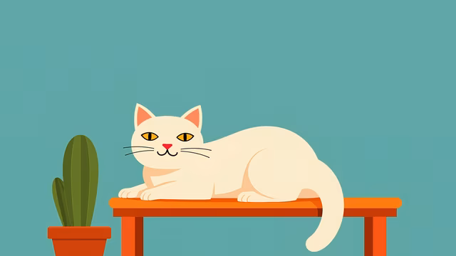 Cat on Table