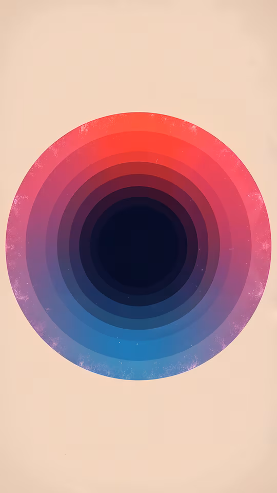 Circular Gradient Illustration