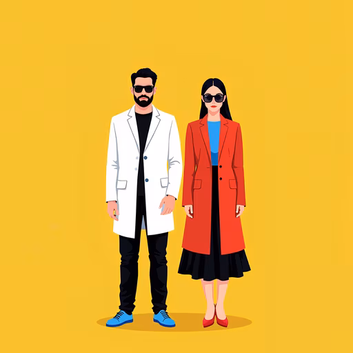 Fashionable Duo