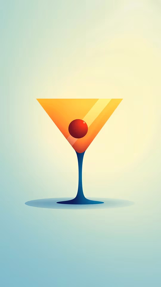 Martini Illustration