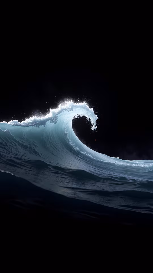 Ocean Wave Illustration