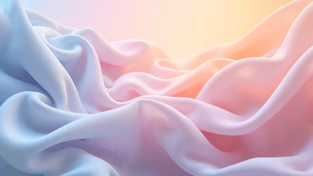 Pastel Waves Illustration
