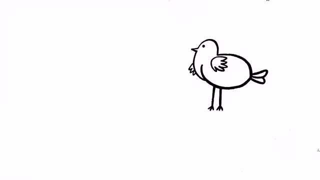 Simple Bird Illustration