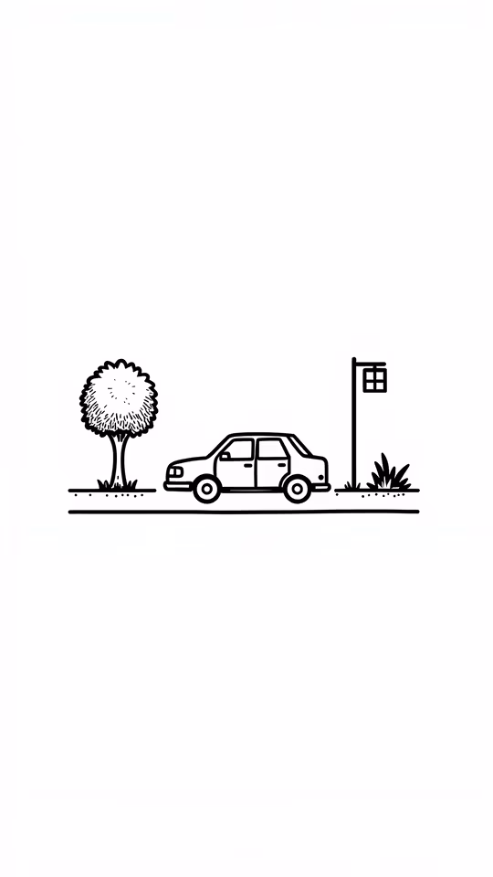 Simple Car Illustration