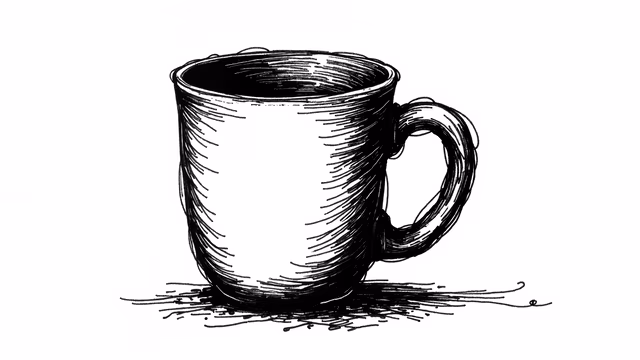 Sketchy Mug