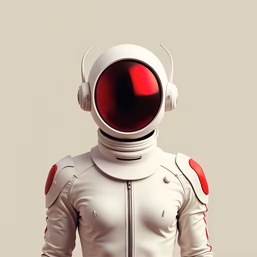 Space Suit Illustration