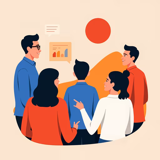 Team Collaboration Illustration