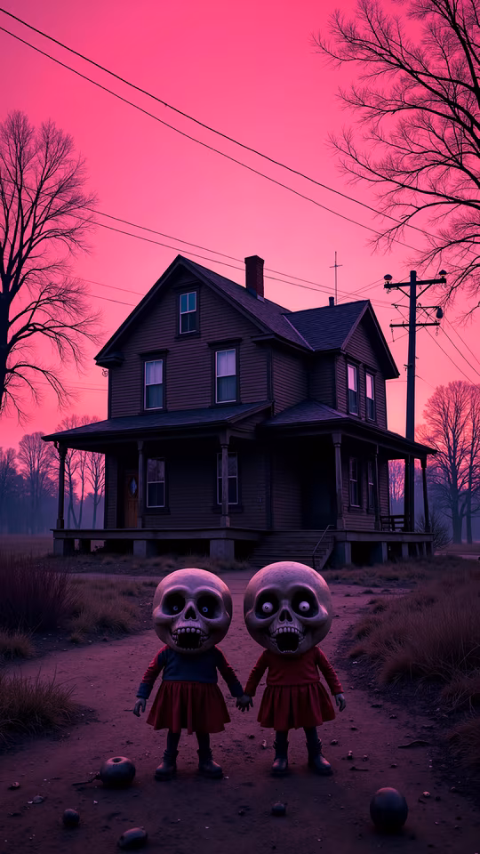 Twisted Halloween Illustration