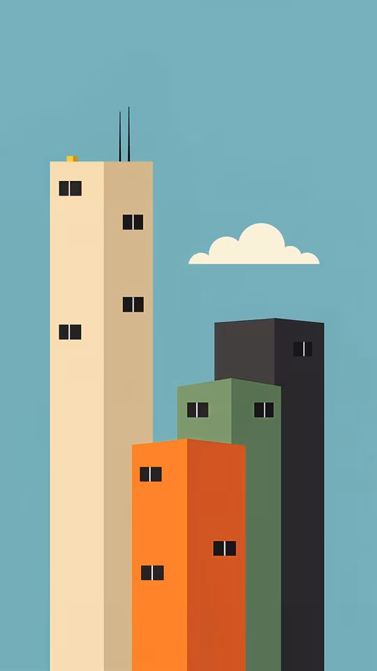 Urban Geometry Illustration
