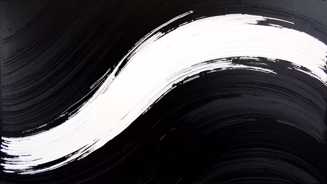 Abstract Brushstroke