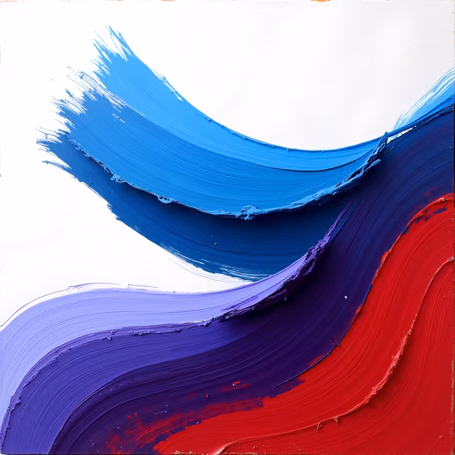 Abstract Brushstrokes