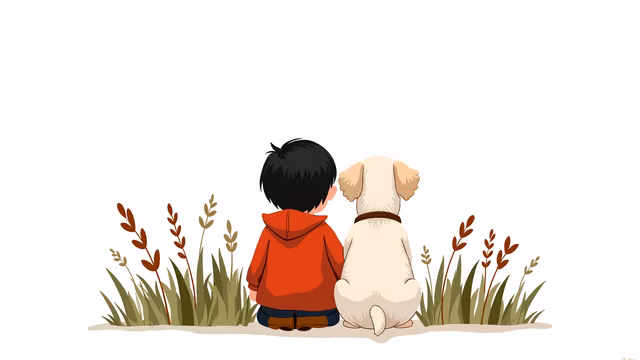 Boy and Dog