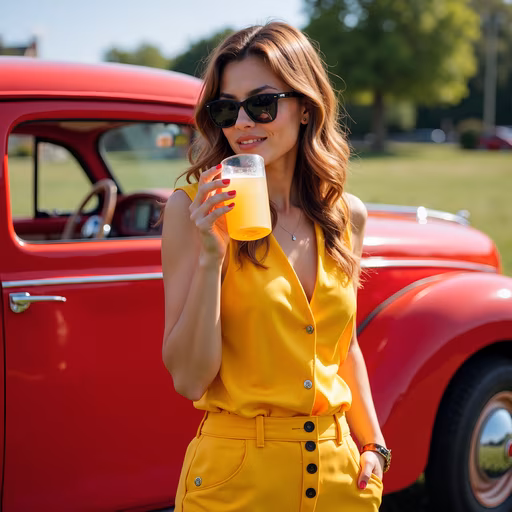 Bright Yellow Summer Vibes