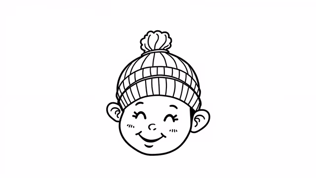 Cartoon Winter Hat