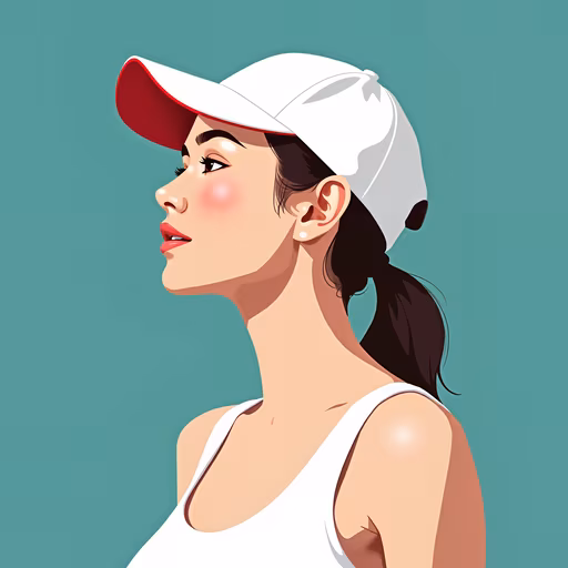Casual Baseball Girl