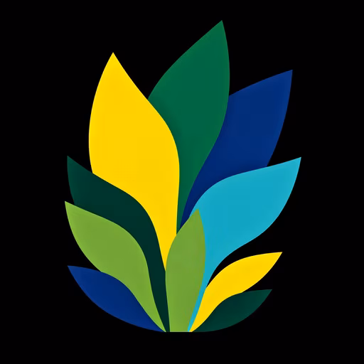 Colorful Leaves Illustration