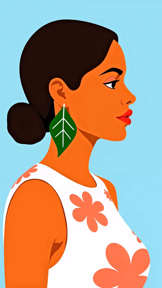 Colorful Profile Illustration