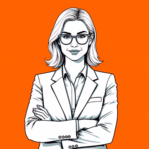 Confident Woman Illustration