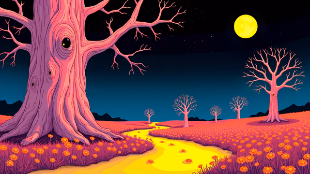 Enchanted Forest Moonlight