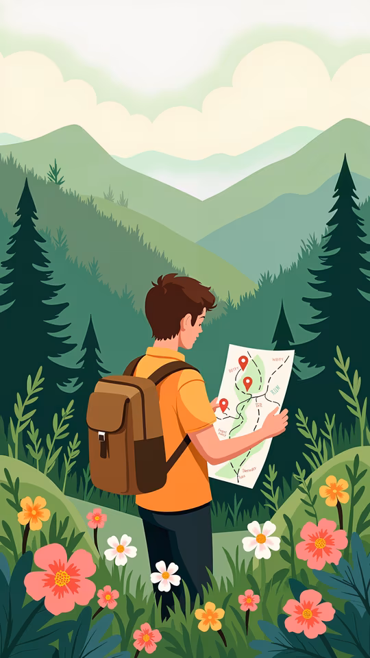 Exploring Nature Illustration