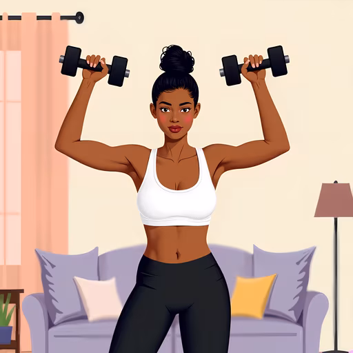 Fitness Motivation Illustration
