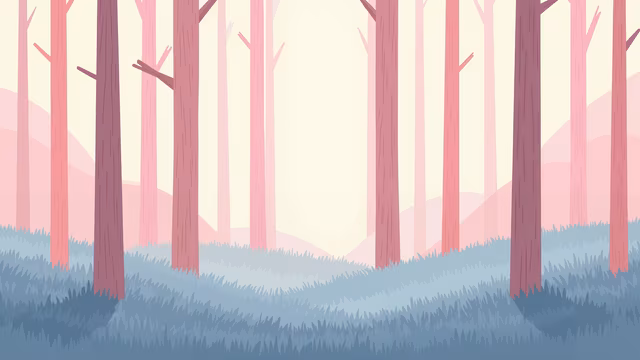 Forest Serenity Illustration