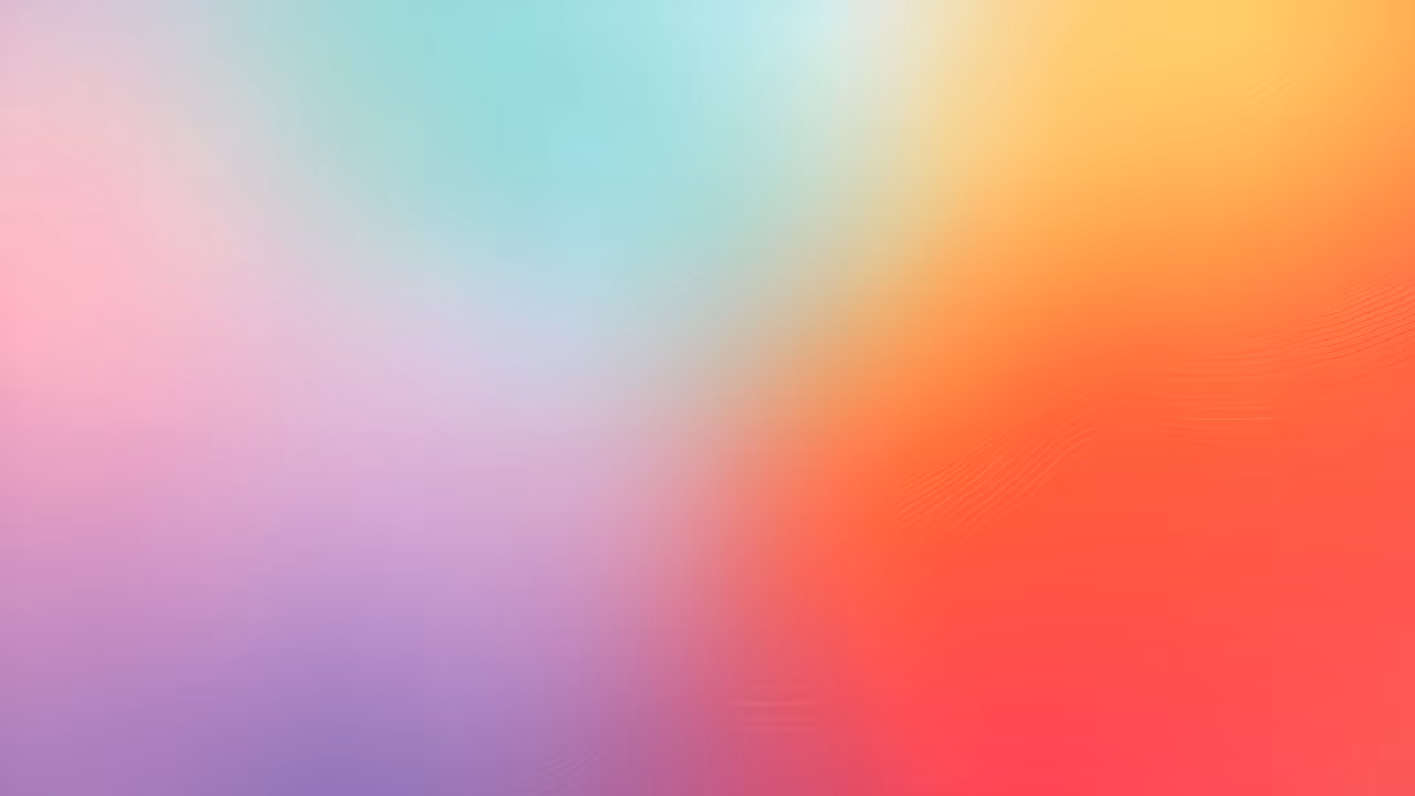 A serene gradient illustration with wavy textures.