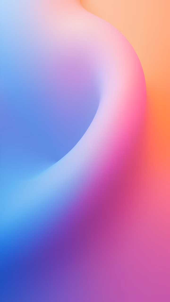 Abstract gradient illustration with smooth transitions and harmonious colors.