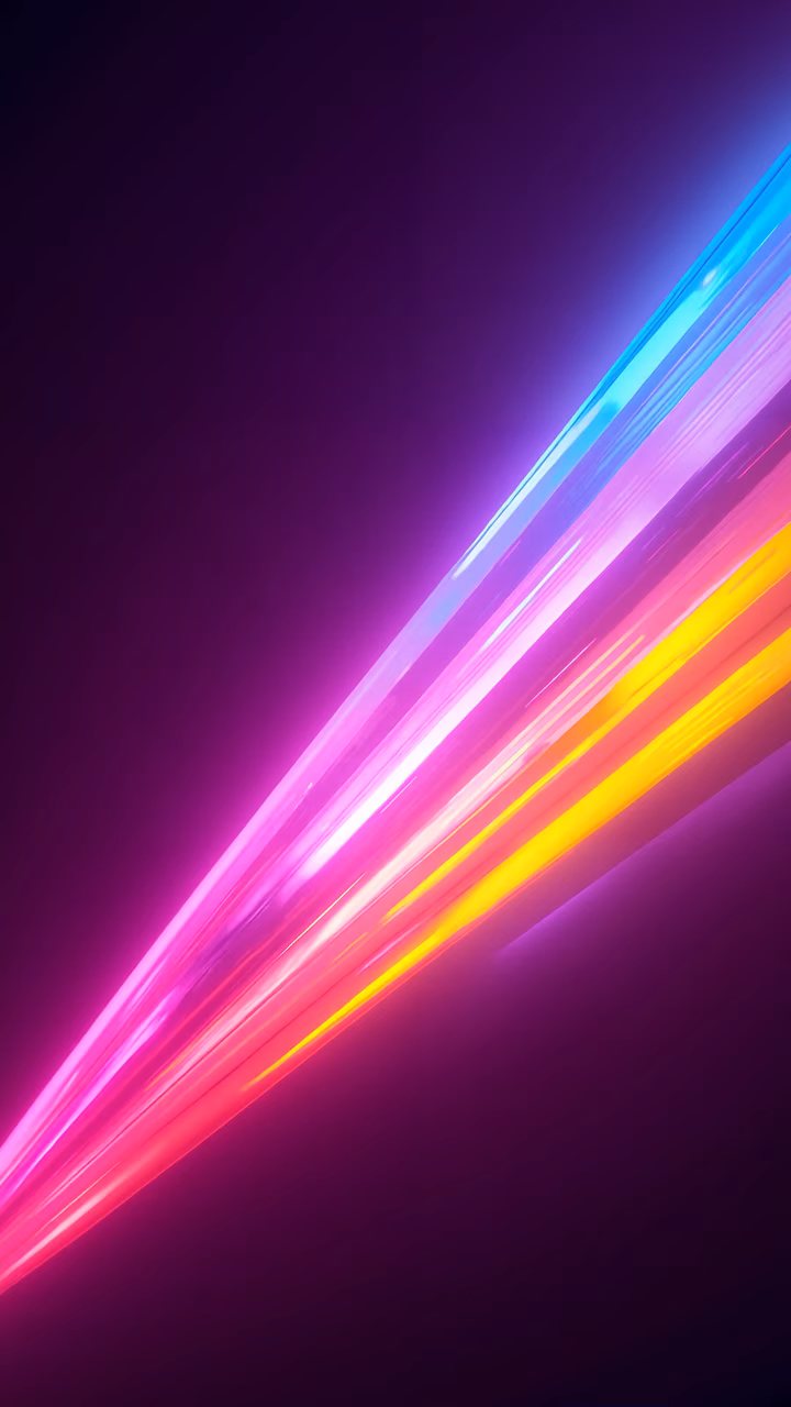 Vibrant light streaks in a dynamic abstract design.