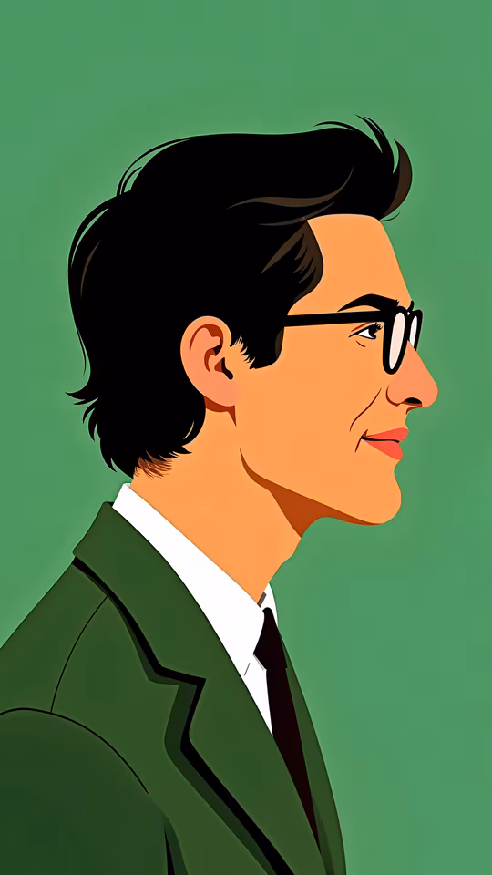 Man in Green Suit
