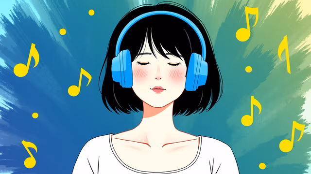 Music Bliss Illustration