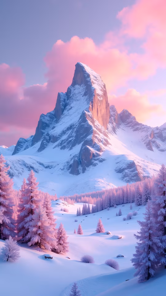 Pink Winter Wonderland