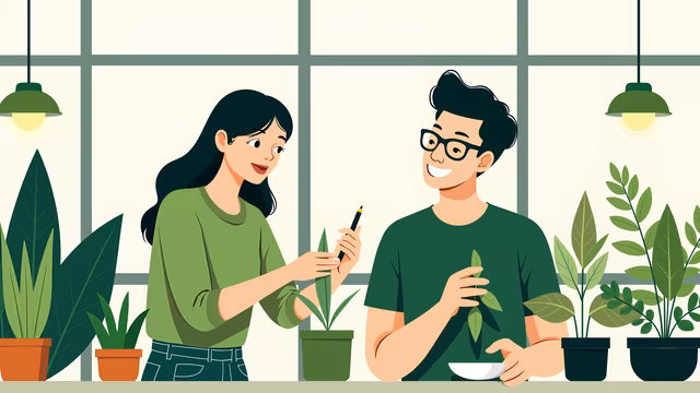 Plant Care Illustration