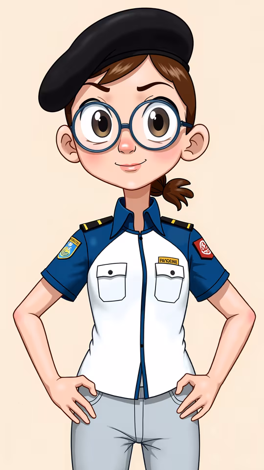 Police Officer Illustration