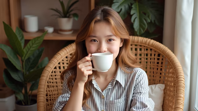 Relaxing Morning Coffee
