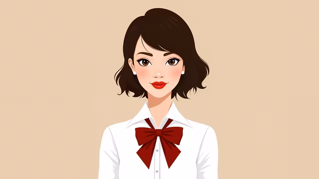 Schoolgirl Illustration