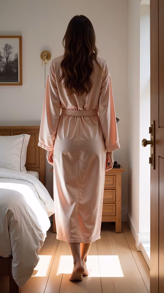 Silky Robe Morning
